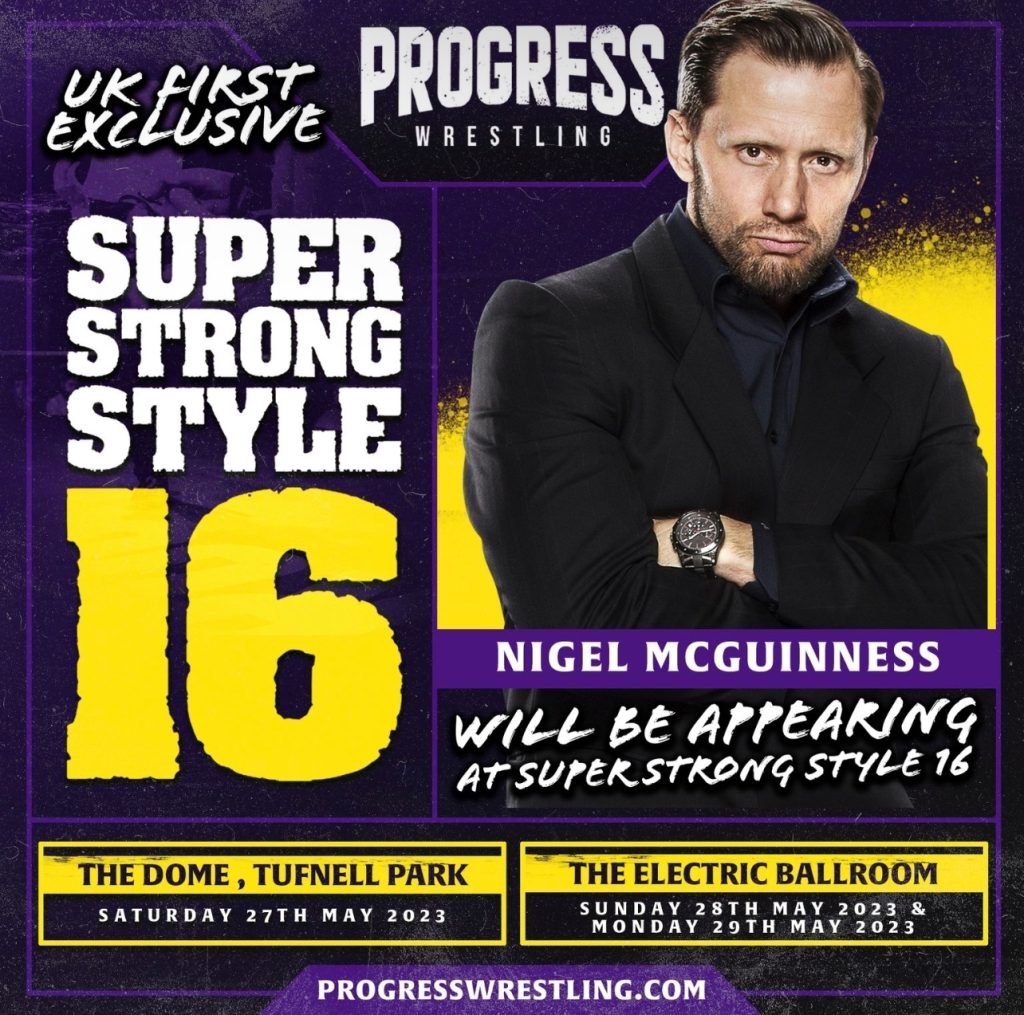 Nigel McGuinness at SSS16 PROGRESS Wrestling