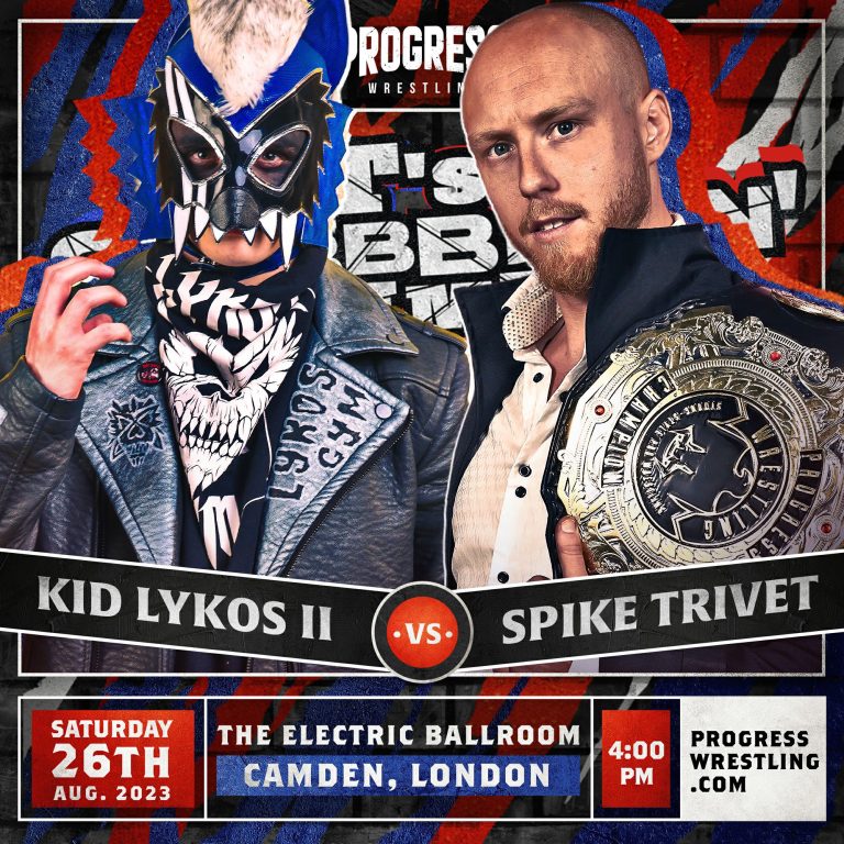 Spike Trivet versus Kid Lykos at PROGRESS Wrestling