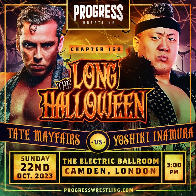 Tate Mayfairs vs Yoshiki Inamura at PROGRESS Wrestling Chapter 158