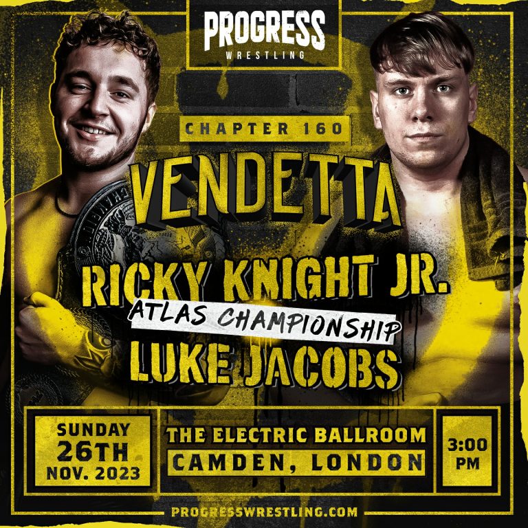 Ricky Knight Jr Vs Luke Jacobs ATLAS CHAMPIONSHIP - PROGRESS Wrestling - Watch on Demand PROGRESS PLUS Ricky Knight Jr Vs Luke Jacobs ATLAS CHAMPIONSHIP
