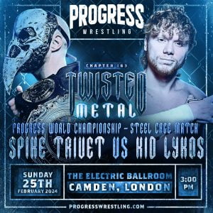 Spike Trivet Vs Kid Lykos - Steel Cage Match