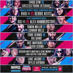PROGRESS Wrestling - FOR THE LOVE OF PROGRESS 2 - PROGRESS Wrestling - Watch on Hooked On Wrestling TV PROGRESS Wrestling - FOR THE LOVE OF PROGRESS 2