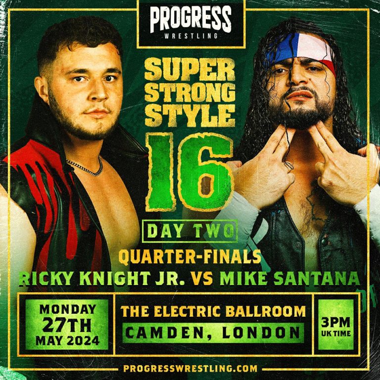 RKJ vs. Mike Santana Super Strong Style 16