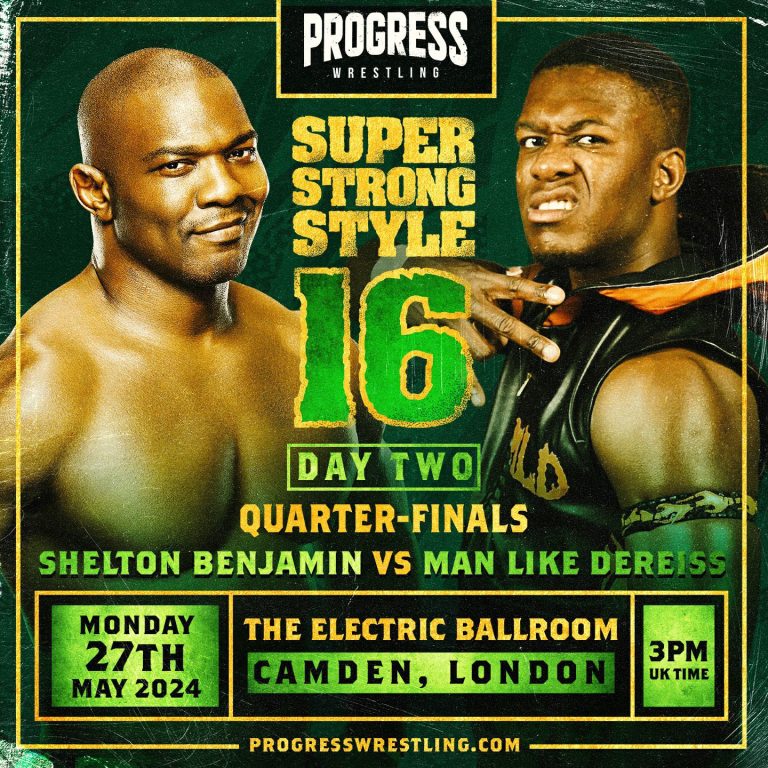 Man Like Dereiss vs. Shelton Benjamin Super Strong Style 16