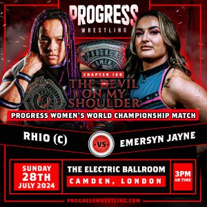 Rhio vs Emersyn Jayne - PROGRESS Wrestling - Watch on Demand PROGRESS PLUS