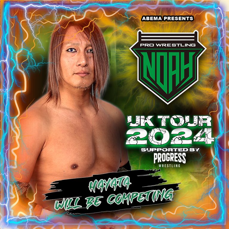 Hayata - NOAH UK Tour v3 - PROGRESS Wrestling - Watch on Demand PROGRESS PLUS
