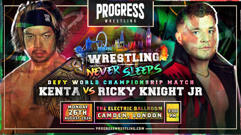 WNS 1920x1080 KENTA vs RKJ 1 - PROGRESS Wrestling - Watch on Hooked On Wrestling TV