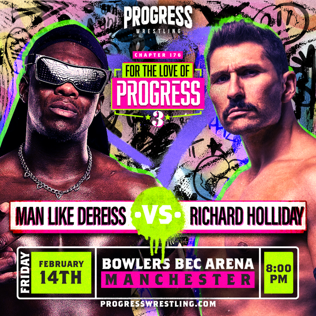 Chapter 176 - FTLOW - MLD vs Richard Holliday sq 1 - PROGRESS Wrestling - Watch on Demand PROGRESS PLUS