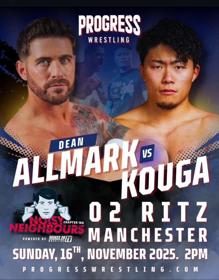 Dean Allmark v Kouga - PROGRESS Wrestling - Watch on Demand PROGRESS PLUS Dean Allmark v Kouga