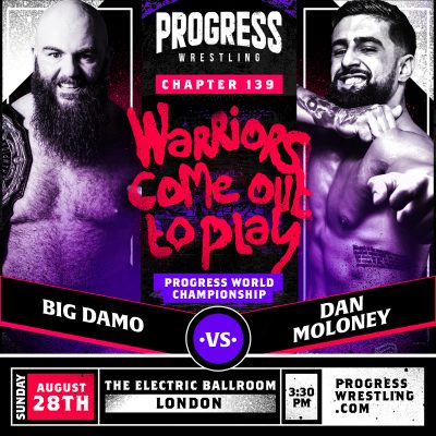 Big Damo Vs Dan Moloney for the PROGRESS Men's World Championship