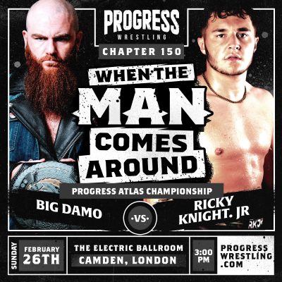 Big Damo Vs Ricky Knight JR For the PROGRESS ATLAS Championship