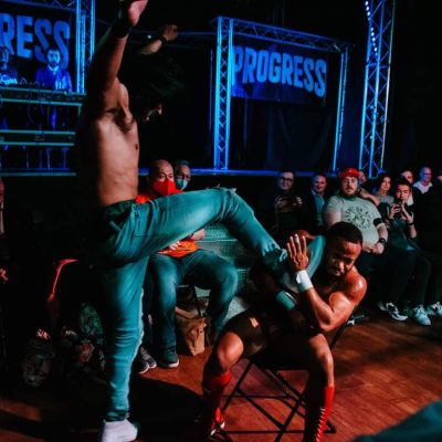Malik Battles PROGRESS Wrestling World Champion Jonathan Gresham At Everything Patterned: London