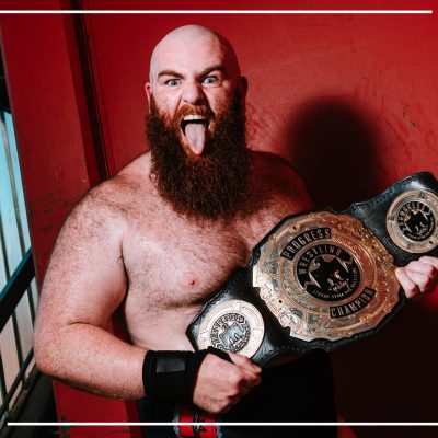 Big Damo with the PROGRESS Men's World Championship